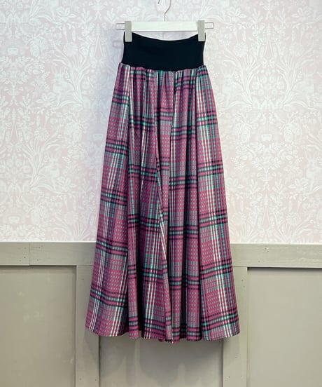 スカートチェック（1F002959）／MONiLE モニーレ