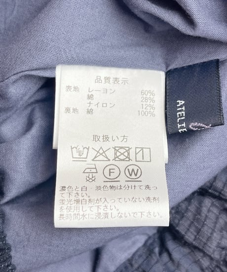 スカートチェック（I21268523）／ATELIER　SIX　アトリエシックス