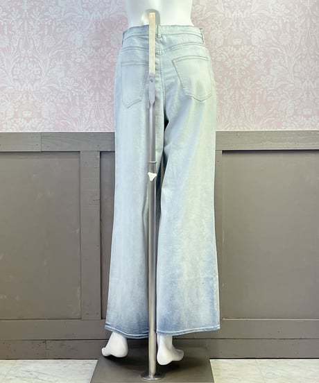 デニムパンツワイド(F217-79504）  /　&SO