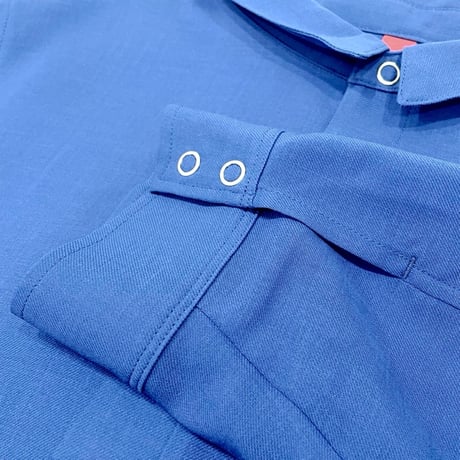 LIROMA シャツワンピース　BLUE