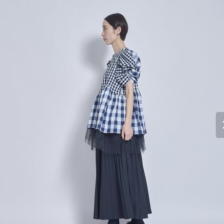 THOMAS MAGPIE | ギンガムトップ |【Navy】