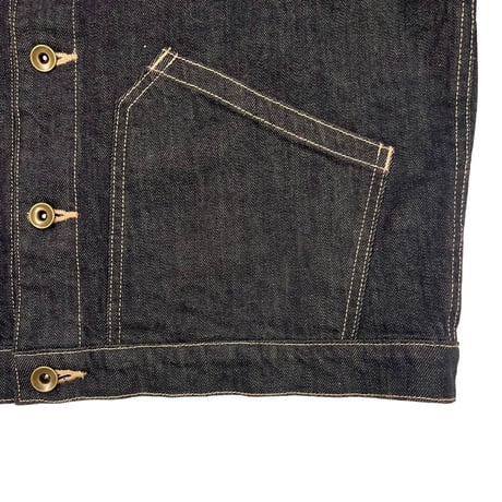 vent blanc+  10oz STRETCH DENIM NORMANDIE JACET