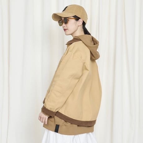 THOMAS MAGPIE コーデュロイ切り替え ワークジャケット