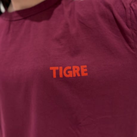 TIGRE BROCANTE Number８ベニスビーチ長袖T ボルドー