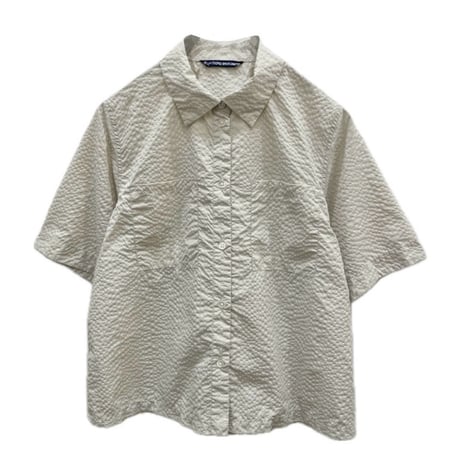 TIGRE BROCANTE ナイロンサッカーシャツ-グレージュ
