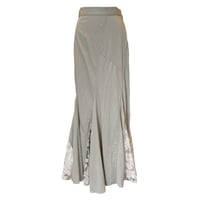 RISLEY  エスカルゴレーススカート  -ベージュ