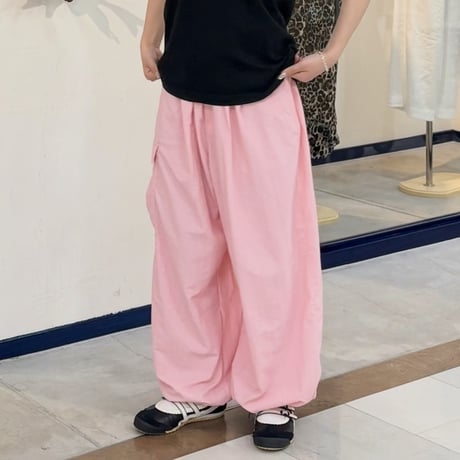 M53. | ミリタリーバギーパンツ | 【Pink】