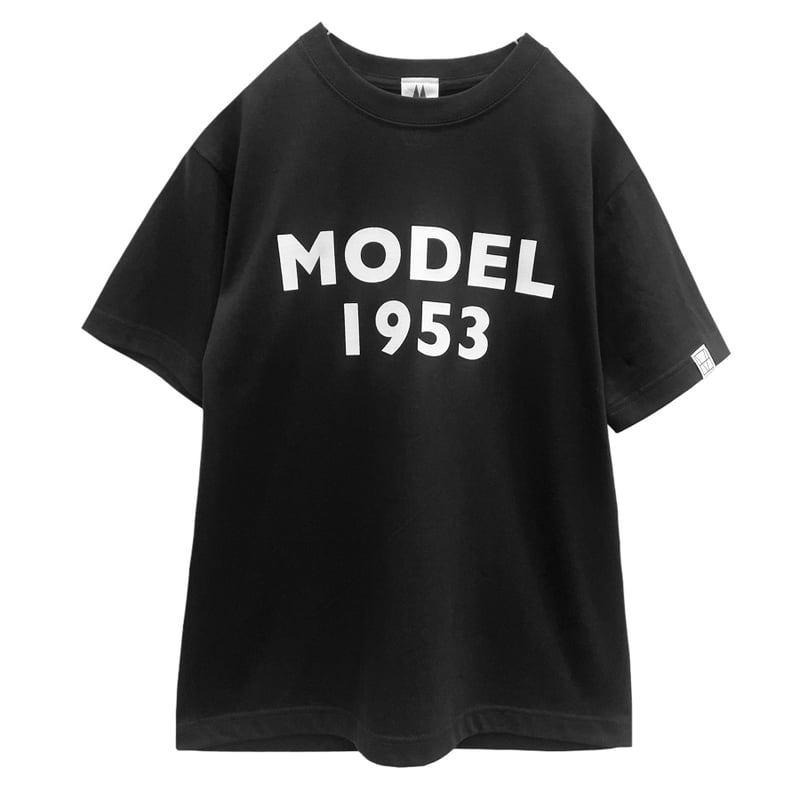 M53. MODEL1953プリントTシャツ ブラック | grasol Nagasaki S