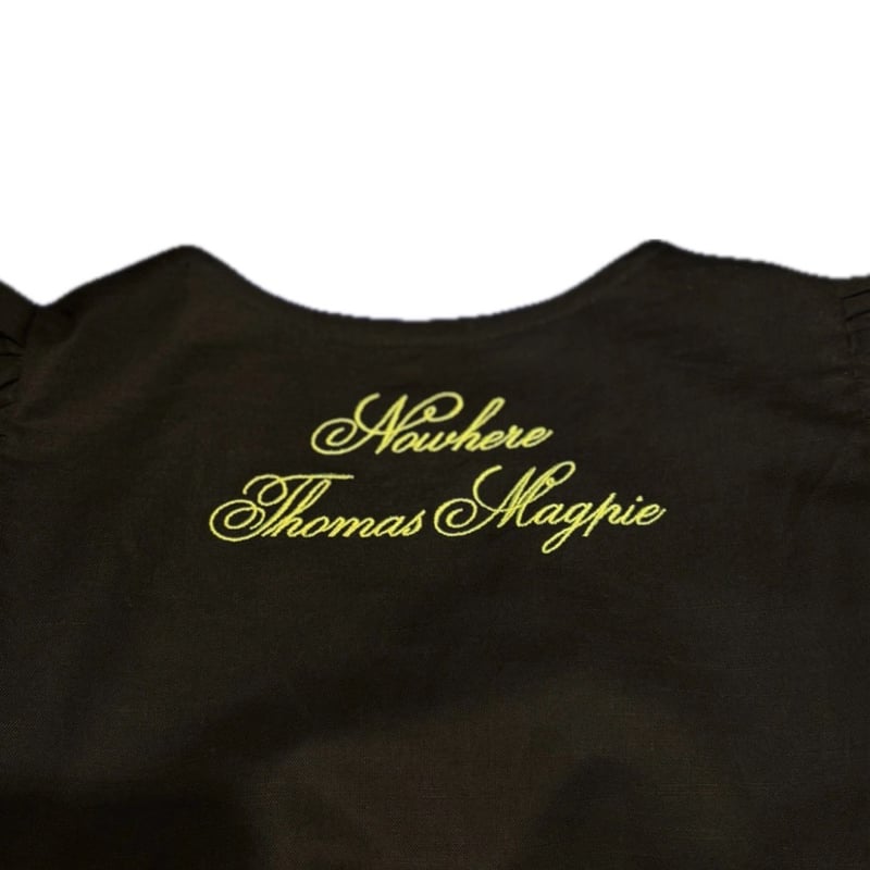 THOMAS MAGPIE | コットンリネンワンピース | 【Black】 | grasol