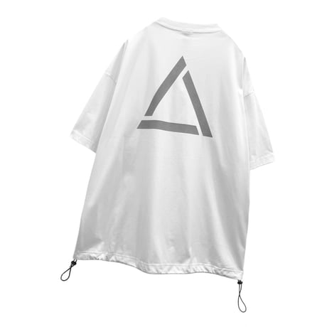M53. ドローイングプリントTシャツ　ホワイト