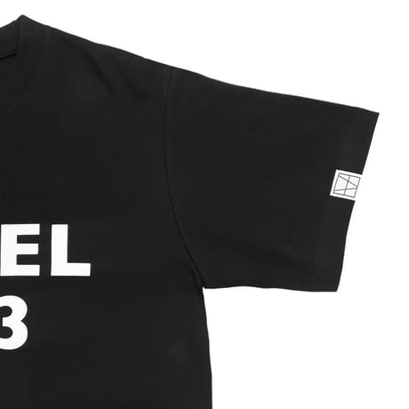 M53. MODEL1953プリントTシャツ　ブラック