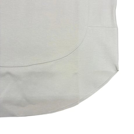 Dignite collier 裾切替 Tシャツ - ベージュ