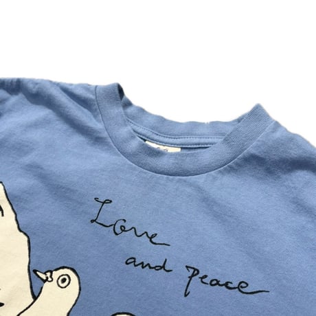 TIGRE BROCANTE ピジョンナッティー半袖T light blue