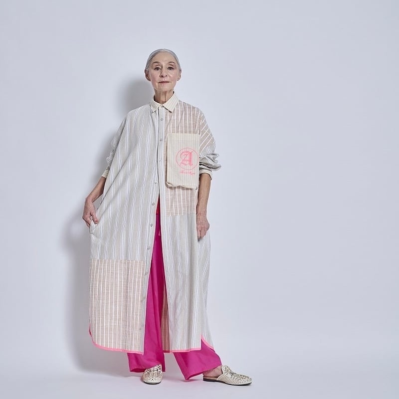 THOMAS MAGPIE シャツコート サックス | grasol Nagasaki Stores