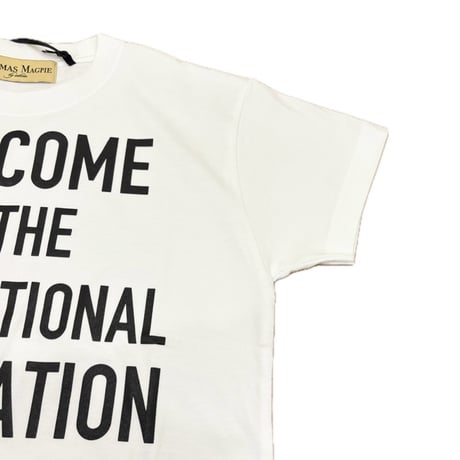 THOMAS MAGPIE ミニTシャツ　White