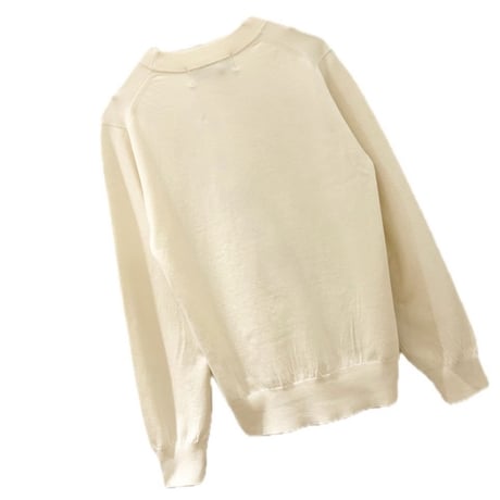 THOMAS MAGPIE チェリーニット　White