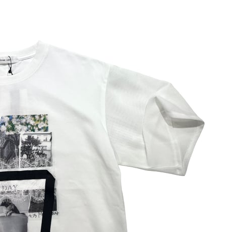 EimeeLaw    メッシュスリーブTシャツ    -ホワイト