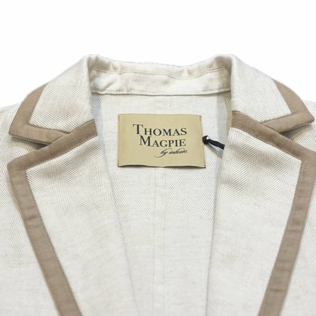 THOMAS MAGPIE | ヘリンボーンジャケット | 【Kinari】