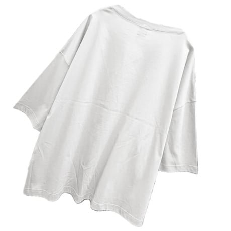 HELLO,I am"MARC" 6分丈ひんやりカットソー White