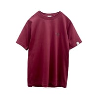 M53. ワンポイントロゴTシャツ　バーガンディ