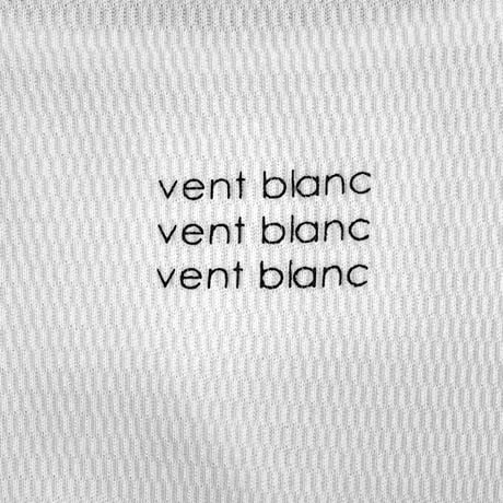 vent blanc ミリタリーサーマル×タイプライタープルオーバー-ホワイト