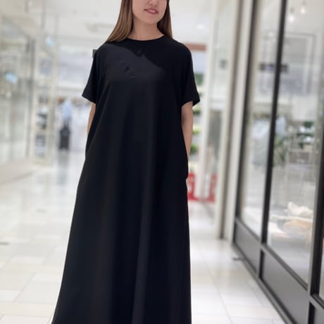 THOMAS MAGPIE ストレッチツイルワンピース
