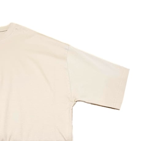 HELLO,I am"MARC" 6分丈ひんやりカットソー beige