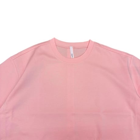 Dignite collier 裾切替 Tシャツ - ベビーピンク