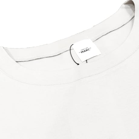HELLO,I am"MARC" 6分丈ひんやりカットソー White