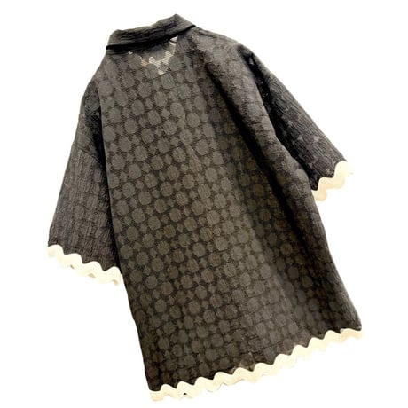 THOMAS MAGPIE ウェーブシャツ Black
