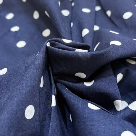 denicher ドットスカート Navy