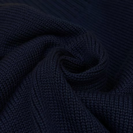 Le Minor アクリルコットンカーディガン navy