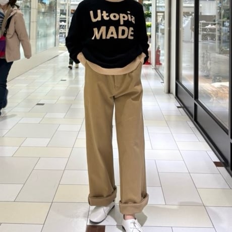 THOMAS MAGPIE ロゴニットプルオーバー  ブラック