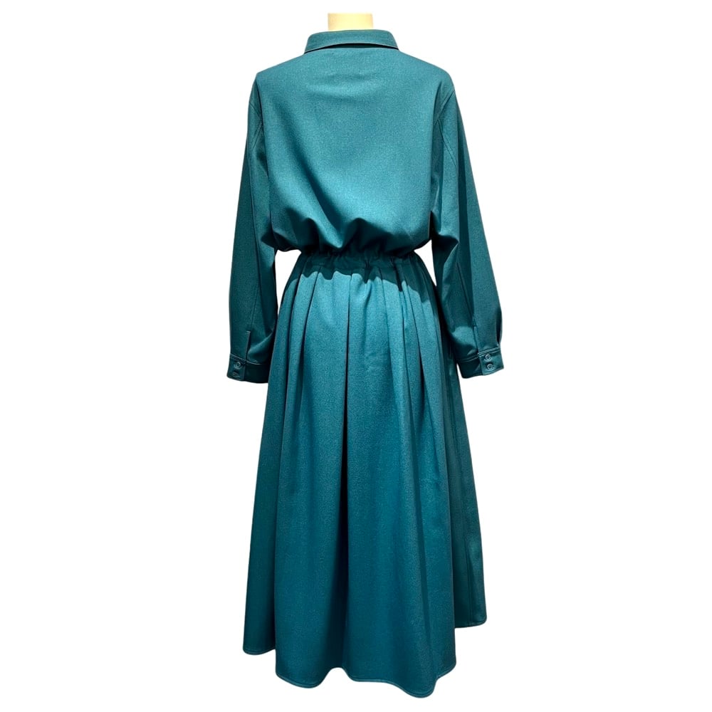 LIROMA シャツワンピース -ブルーグリーン | grasol Nagasaki