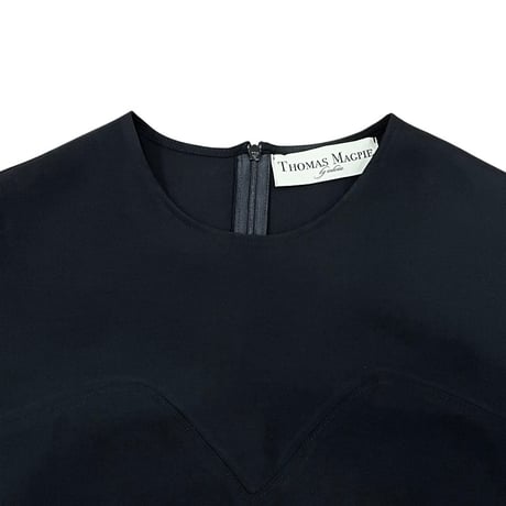 THOMAS MAGPIE ストレッチツイルワンピース