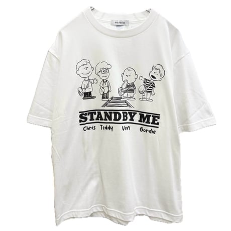 estelle(エステール) HOMAGE Tシャツ(STAND BY ME) White