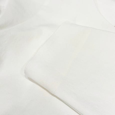 LIROMA  ボートネックカットソー　white