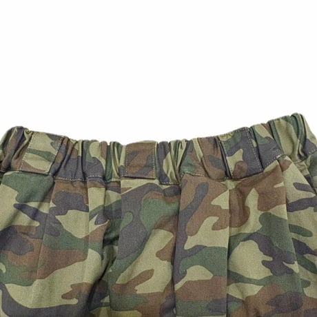 vent blanc カモフラージュスカート khaki