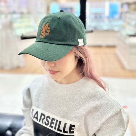 M53. MGS LOGO CAP  GREEN