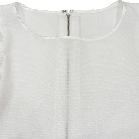 LIROMA パフスリーブブラウス　White