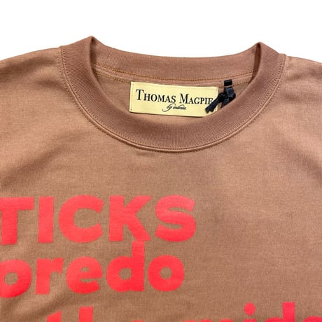 THOMAS MAGPIE ミニTシャツ- ベージュ