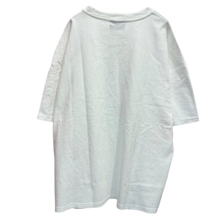 SEVEN SENSE コーヒープリントTシャツ-  ホワイト