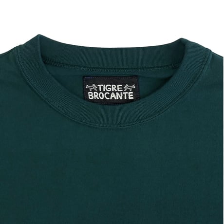 TIGRE BROCANTE マッシブロングスリーブTシャツ-アーミーグリーン