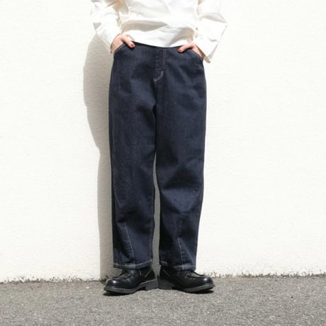 vent blanc+  10ozストレッチデニムワイドコクーンパンツ