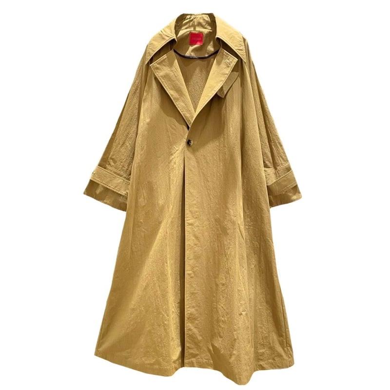 LINGSEOUL 22FW ウールトレンチコート キャメル LINGSEOUL 22FW ウールトレンチコート キャメル LINGSEOUL 22FW