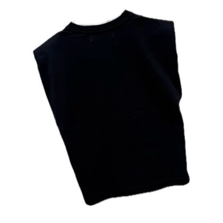 THOMAS MAGPIE ボックスベストT　Black