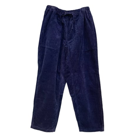 TIGRE BROCANTE 5Wコールタゴサクロングパンツ-ブルー