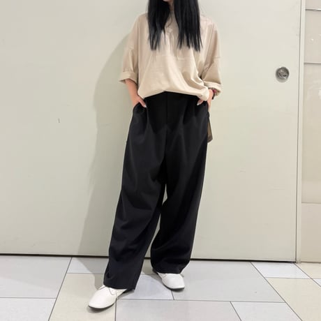 HELLO,I am"MARC" 6分丈ひんやりカットソー beige