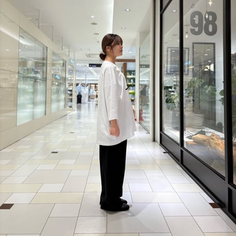 M53.  LPタックTシャツ　White