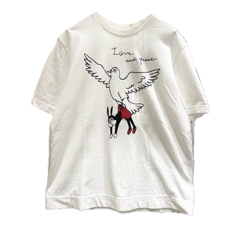 TIGRE BROCANTE ピジョンナッティー半袖T White